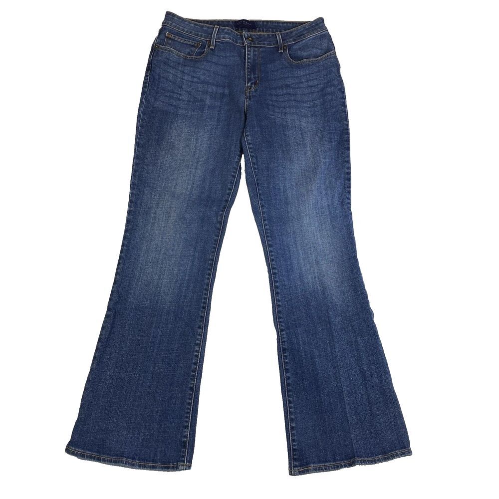 Levi's San Francisco Women's Bold Curve Boot Cut Low Rise Blue‎ Jeans 30"x30.5"